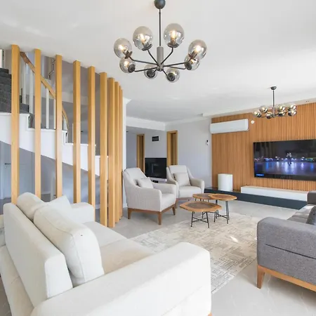 וילה Beachfront White With Private Swimming Pool